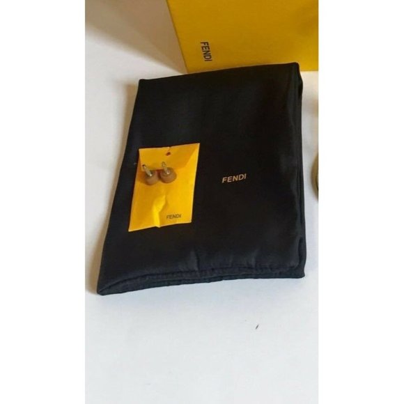 Fendi Women's Sandal Shoes Heels White Leather Authentic Size Italy 36.5 US 6.5 - Picture 7 of 12